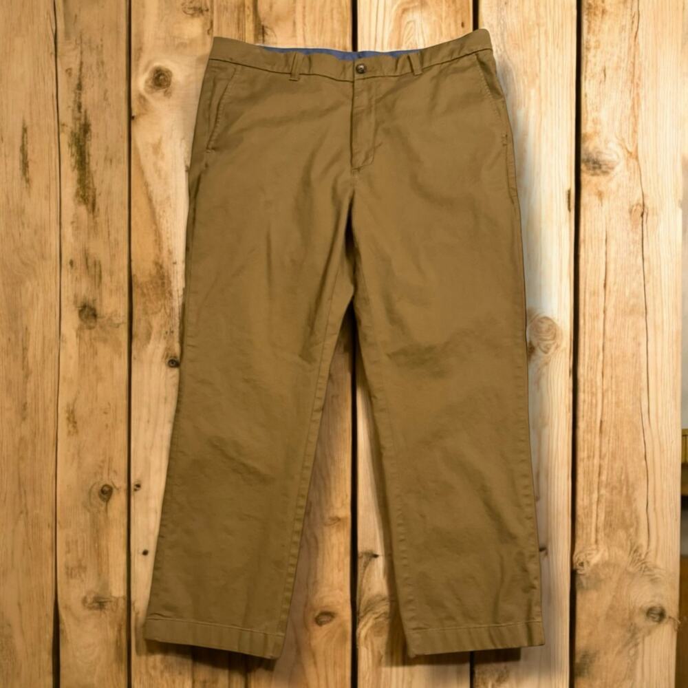 Rowm Khaki Pants Mens Preppy Outdoor Gorpcore Stretch Size 40/30
